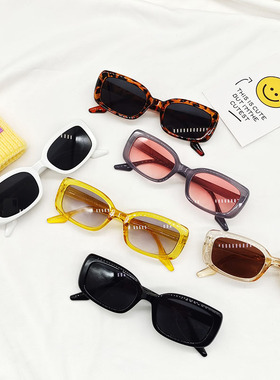 小猪旦旦椭圆时尚男女太阳镜个性