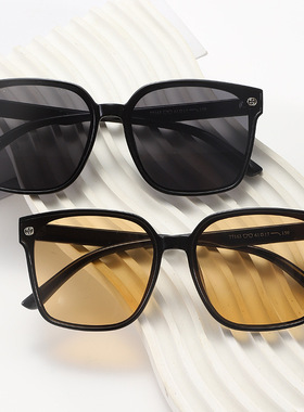 新款大框墨镜男款韩版痞帅方框女