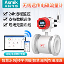 米科智能4g无线远传电磁流量计高精度污水液体一体管道流量传感器