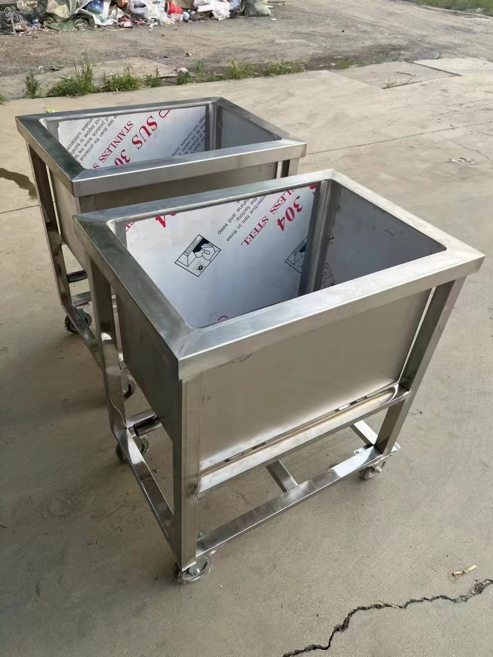 不锈钢商用水槽卤肉浸泡水槽解冻池酒店饭店食品厂移动水槽清洗池,家装主材,水槽单品,淘宝优惠券,粉丝福利购,淘宝优惠卷