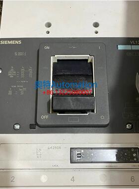 原装库存西门子断路器VL1250N 3P 1250A议价$