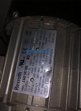 REXROTH电机3842547993 拆机 包好议价$