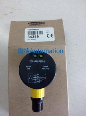 全新原装BANNER 光电开关 T30SP6FF600Q议价$