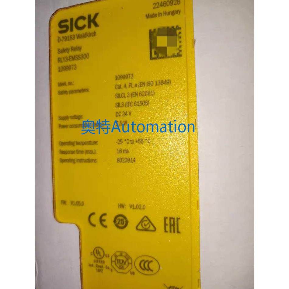 西克安全继电器RLY3-EMSS300议价$