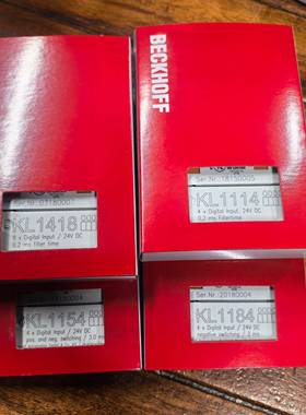 配件KL1114 KL1154 KL1184 KL1418全新原装正品BECKHOFF议价