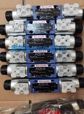力士乐电磁阀R901089241换向阀4WE6J70/HG24N9K4/B10液压阀方向阀