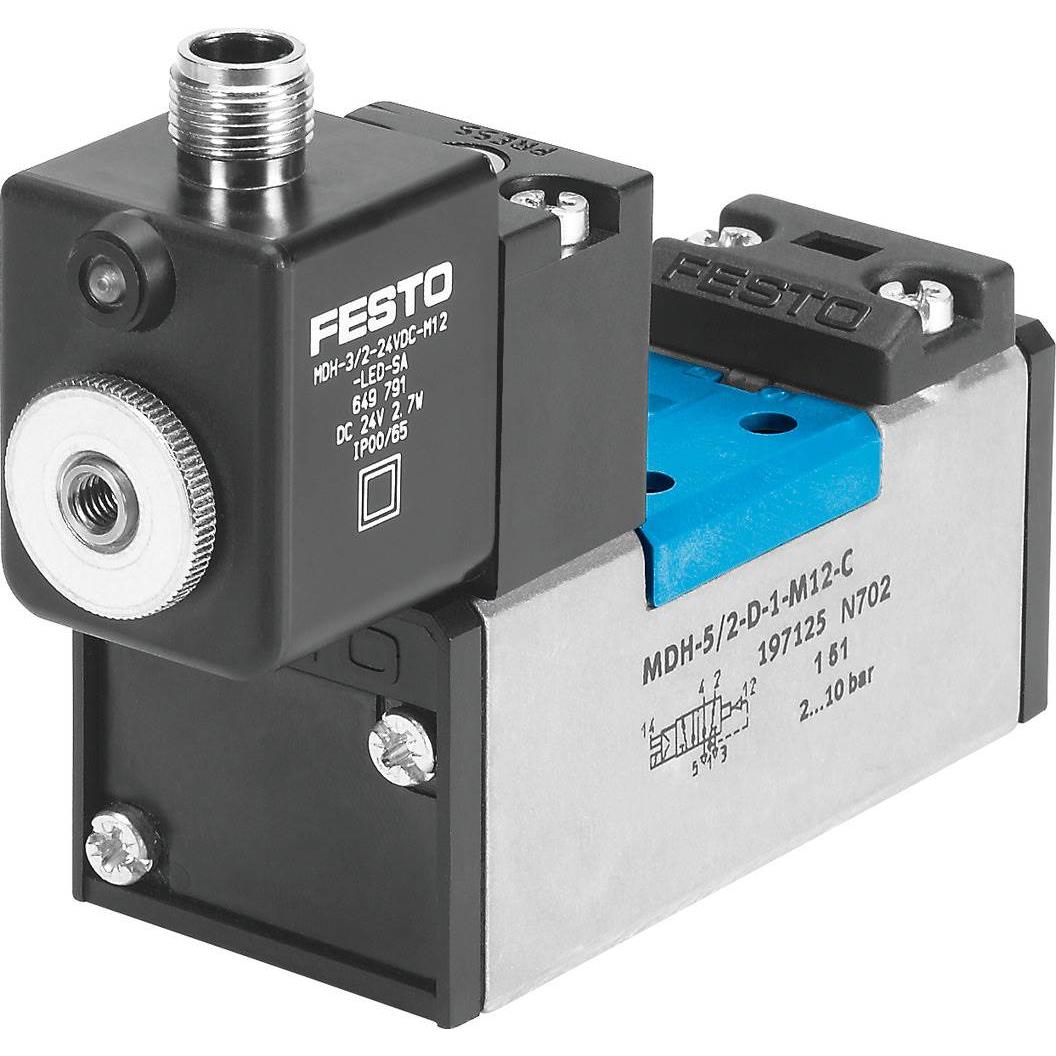 FESTO MDH-5/2-D-3-FR-S-C-A-SA 188006 费斯托电磁阀 原装议价$