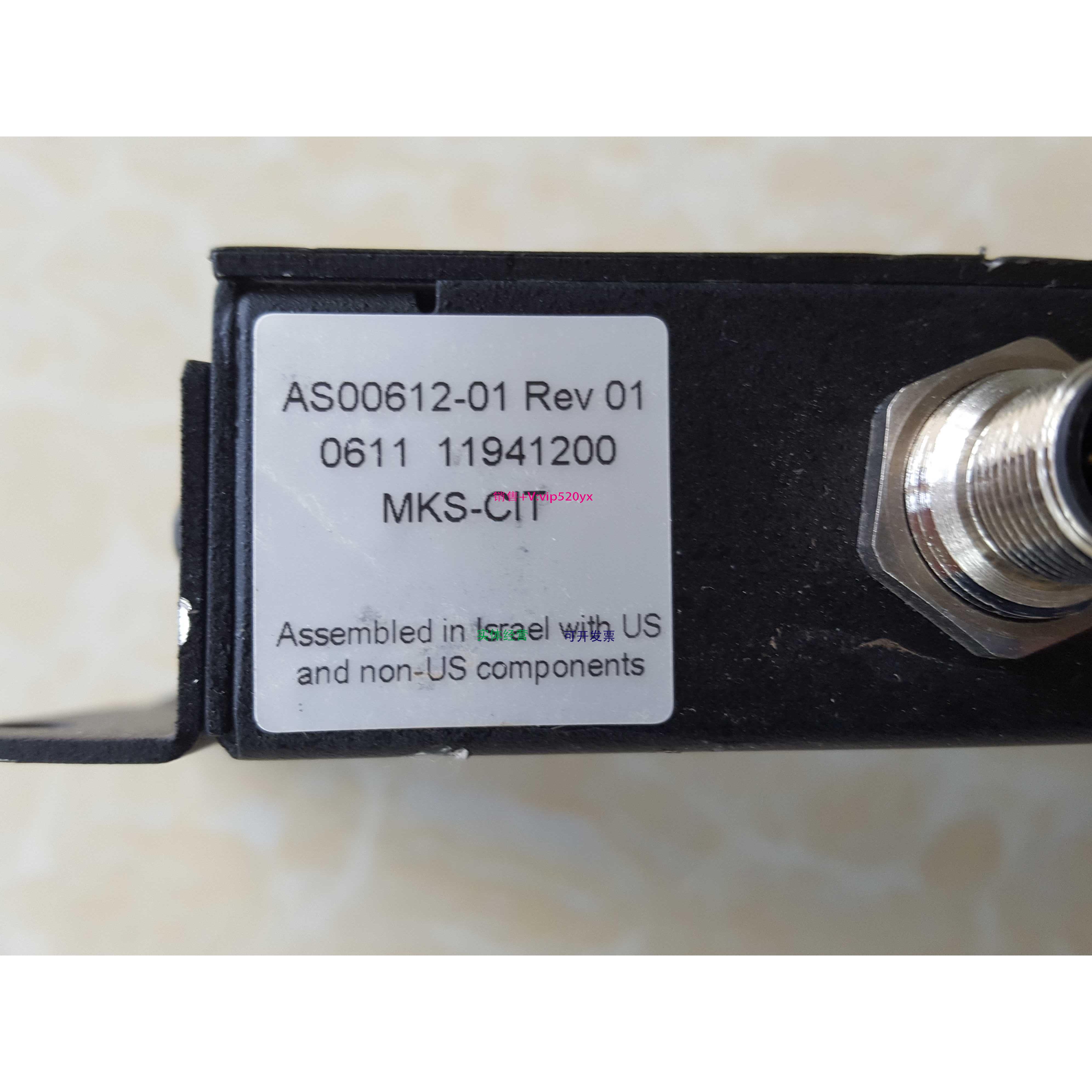 配件真空计控制器 AS06612-01 Rev O10611 11941200 -CIT议价