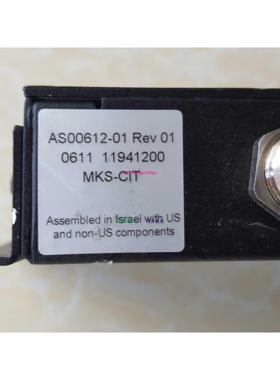 配件真空计控制器 AS06612-01 Rev O10611 11941200 -CIT议价