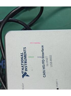 配件美国原装正品NI USB-8502单口现货出售，功能正常，成色好，