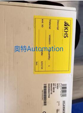 KHS吹瓶机Ethercat I/O DI4/DO8/AI 模块 IP65 50380075 69120000