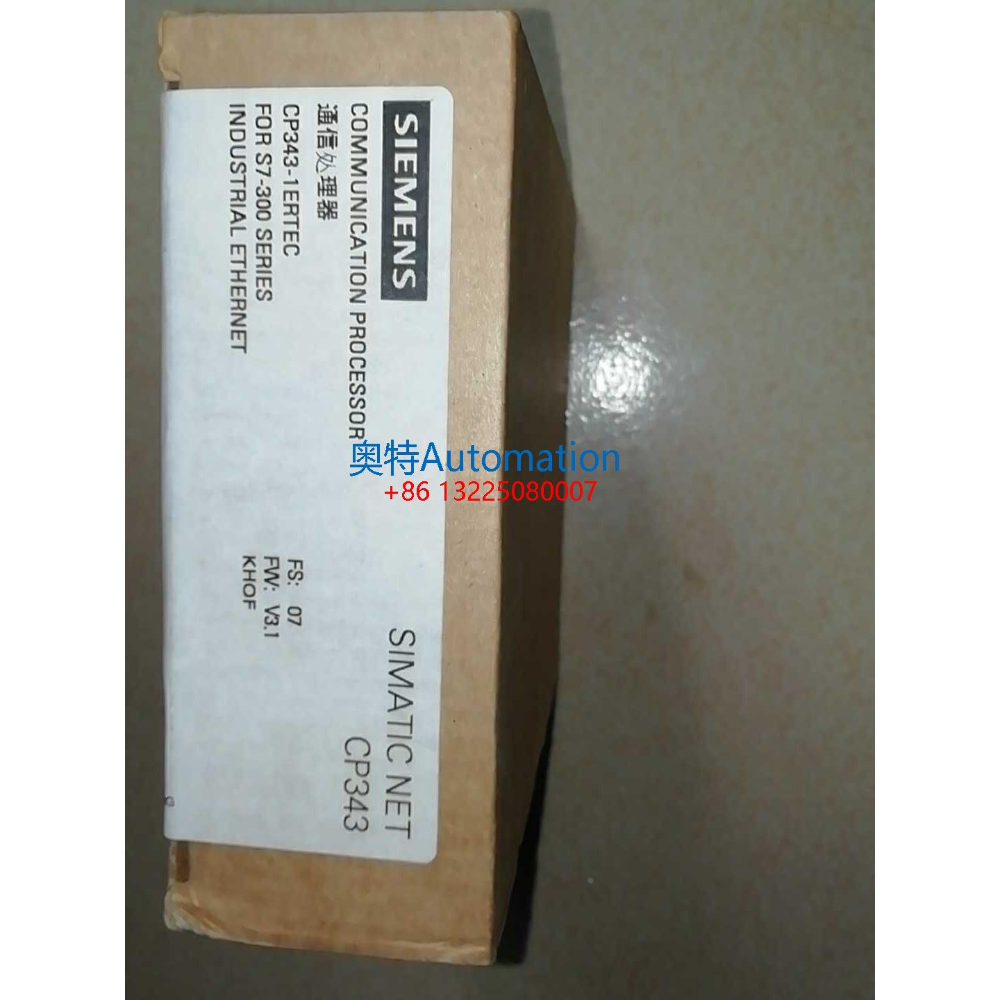 全新西门子SIEMENS 6GK7343-1EX30-0XE0 通信处理器现货议价$