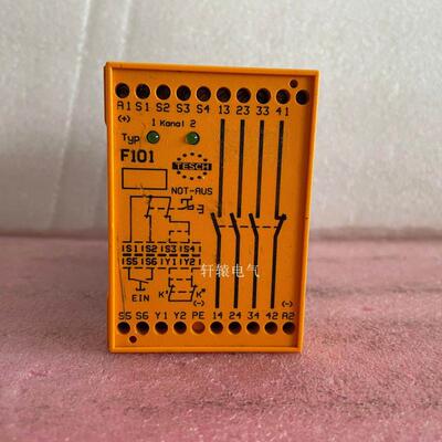 TESCH进口安全继电器F101X04-24VAC/DC 07400004议价$