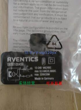现货供应安沃驰0830100456 | AVENTICS气动传感器Rexroth磁性接近