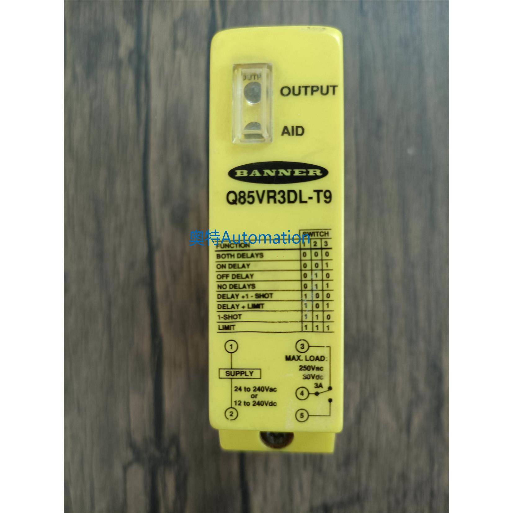 现货销售 邦纳 Q85VR3DL-T9/Q85VR3R-T9/Q853E 原装拆机 实拍包好