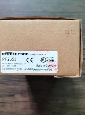配件全新原装未拆封 IFM PF2653 压力传感器 现货销售议价