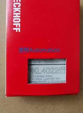 倍福KL3054 KL3062 EL1859 kl4021 el6731-0010 el6752新原装PLC