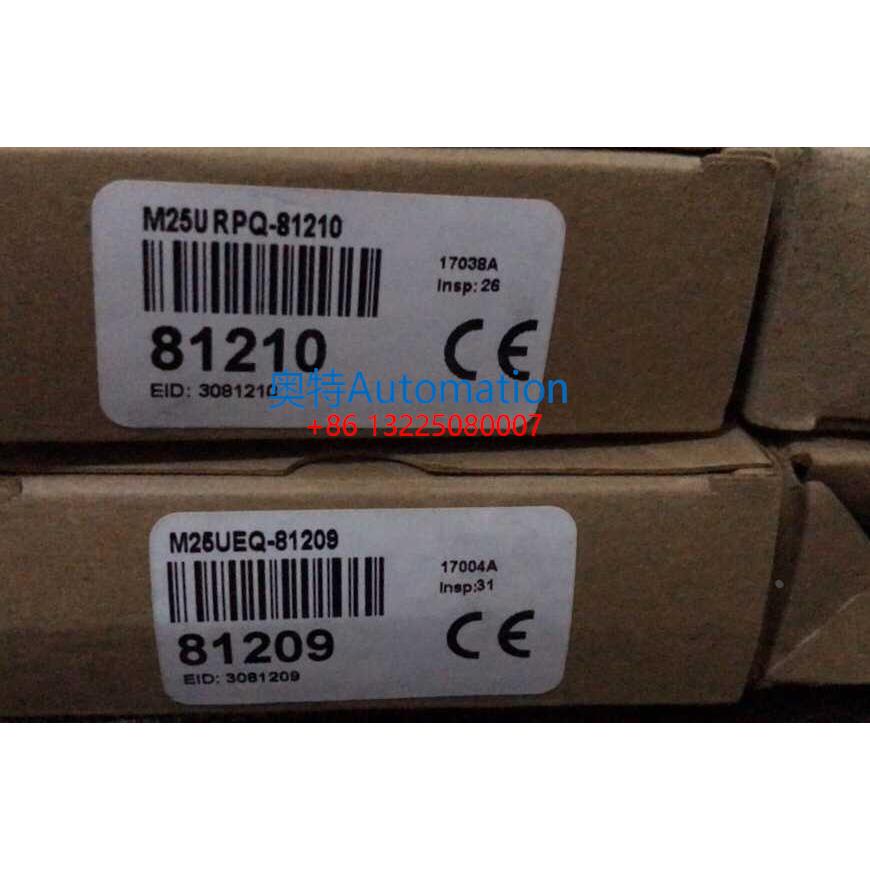 现货全新美国邦钠M25URPQ-81210 M25UEQ-81209超声波传感器BANNER