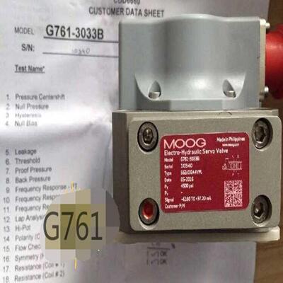 配件美国MOOG穆格比例伺服阀G761-3033B型号S63J0GA4VPL议价