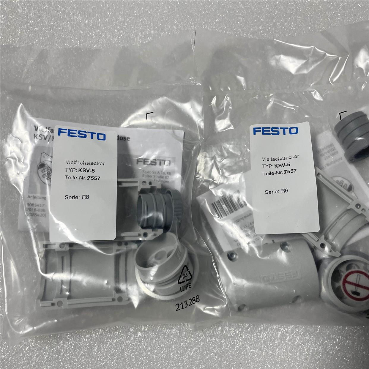 FESTO KSV-5 7557 费斯托多路插头 原裝现货议价$