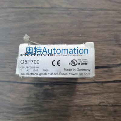 现货销售 IFM易福门 O5P700 传感器 99新带包装 实物拍摄 现货议