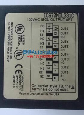 GE控制器模块IC670MDL331C1议价$