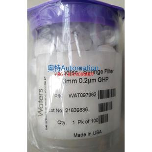 WATERS过滤头WAT097962（可优惠）WAT200516 Syringe Filter, GHP