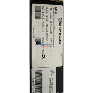 Rtx 0.25um议价$ 岛津气相色谱柱221 30mx0.25mm 75701