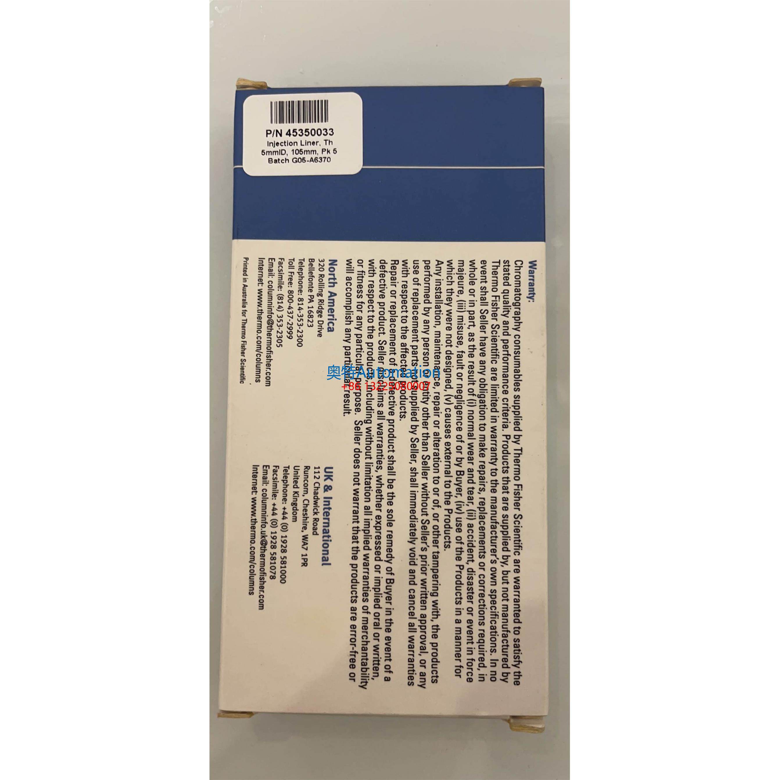 Thermo衬管453A1925-UI 453A1295-UI 5支/盒 原装促销议价$,3C数码配件,其它配件,淘宝优惠券,粉丝福利购,淘宝优惠卷