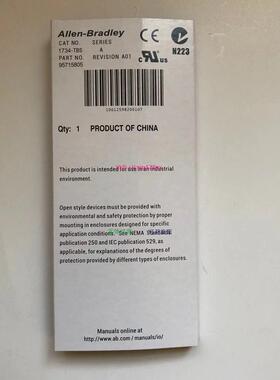 配件1734-TB3原装美国罗克韦尔PLC模块质保一年顺丰包邮POINTIO系