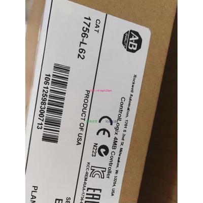 配件1756-L62 罗克韦尔全新原装PLC模块优势出售质保一年掌柜推荐