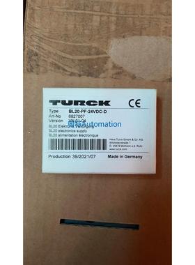 全新图尔克TURCK模块 BL20-PF-24VDC-D 现货6827007议价$