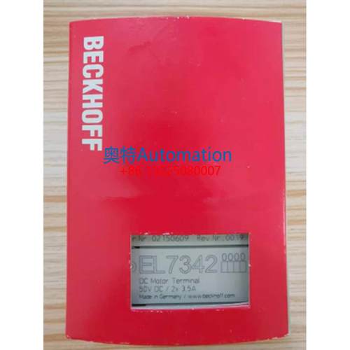 倍福C6920-0050 C6525-0060 C6920-0040 EL6002-0000原装全新PLC