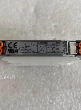配件正品魏德米勒隔离器WTS4 PT1003 843215议价
