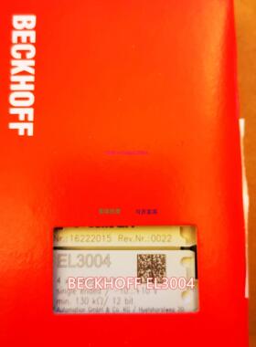 配件全新现货 EL3004 EL5001倍福模块议价