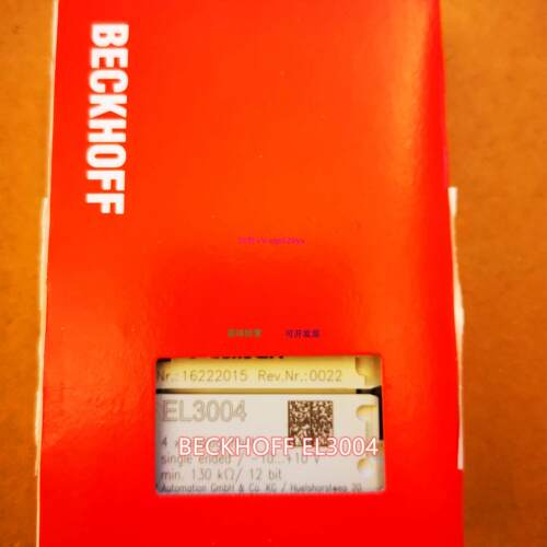 配件全新现货 EL3004 EL5001倍福模块议价
