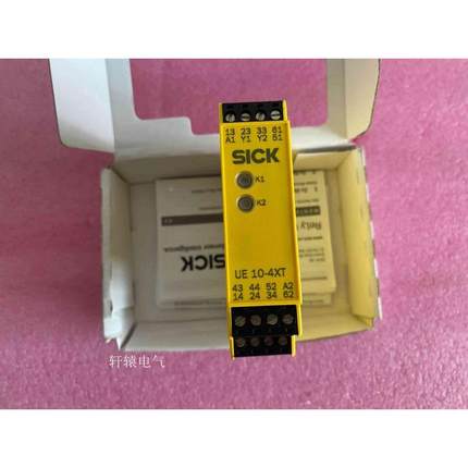 全新原装SICK施克 6024920 UE10-4XT3D2 安全继电器议价$