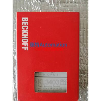倍福模块EL4004-0000 EL9100 KL4438 KL4032 kl3102-0000全新PLC