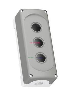 配件原装三位灰色塑料按钮盒 MEP3-0议价