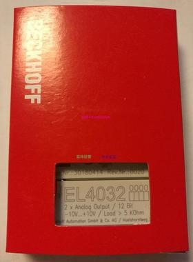 配件 EL4032 EL4034 EL4031模拟量现货模块议价