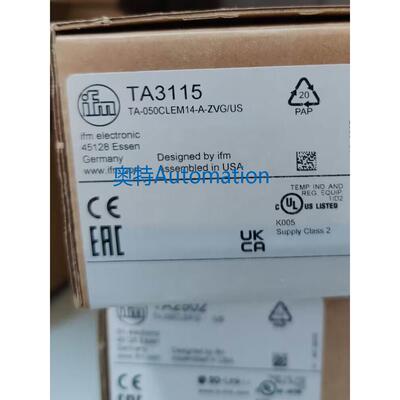 IFM TA3115 TA3155 TA3171 TAA131 全新原装易福门 现货议价$