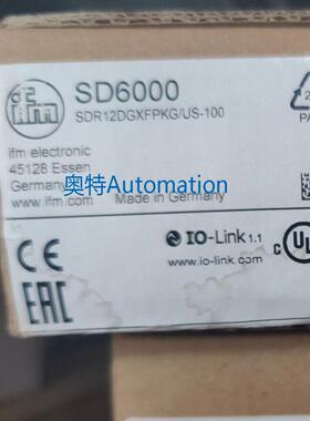 IFM SD6000 SD8600 SD8000 SD5100 全新原装易福门 现货议价$