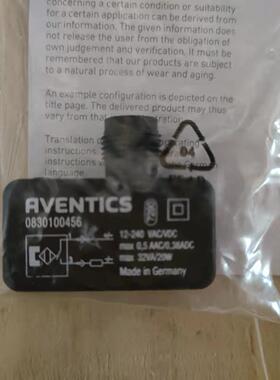 配件安沃驰0830100456 | AVENTICS气动传感器磁性接近开关议价