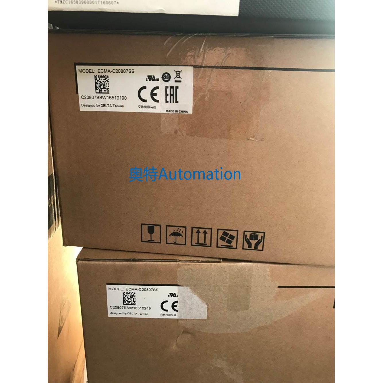 全新原装 台达B2系列750W刹车伺服电机ECMA-C20807SS 现货特价议