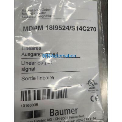 堡盟磁式角度传感器MDRM18I9524S14C270全新原装 多咨询议价$