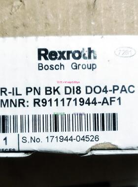 配件 R-IL PN BK DI8 DO4-PAC MNR:R911171944-AF1议价