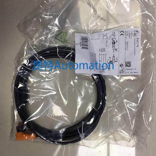 现货德国进口IFM易福门EVC153 EVC187 EVC811原装电缆线耐油耐焊