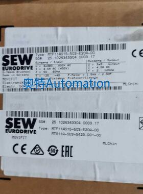 MTF11A015-503-E20A-00 SEW变频器议价$