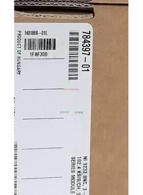 配件NI 9232 BNC 原装正品全新的。议价