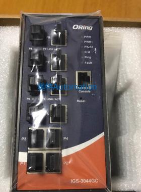 全新ORing工业级千兆网管交换机IGS-3044GC，未拆封！议价$